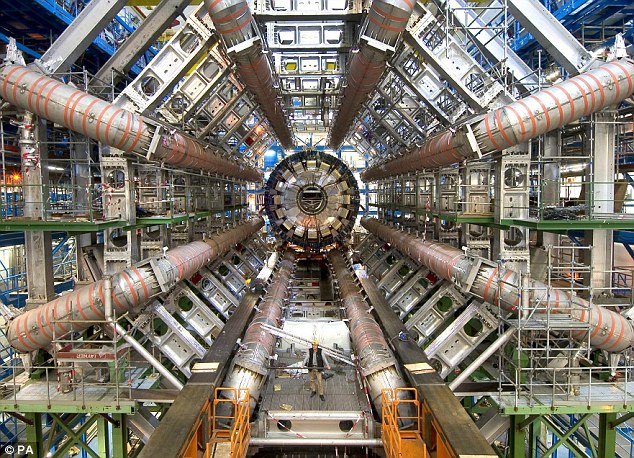 Inside: The giant project is the most enormous piece of scientific apparatus ever constructed, and is buried 100m beneath the ground