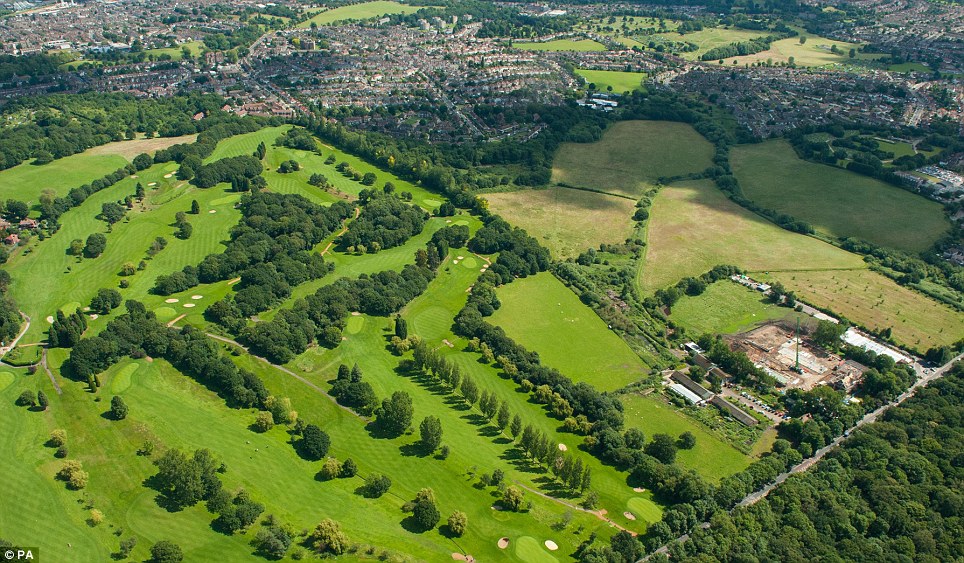 Open space: Oxleas Meadow, near Shooters Hill, London, is also one of the six sites