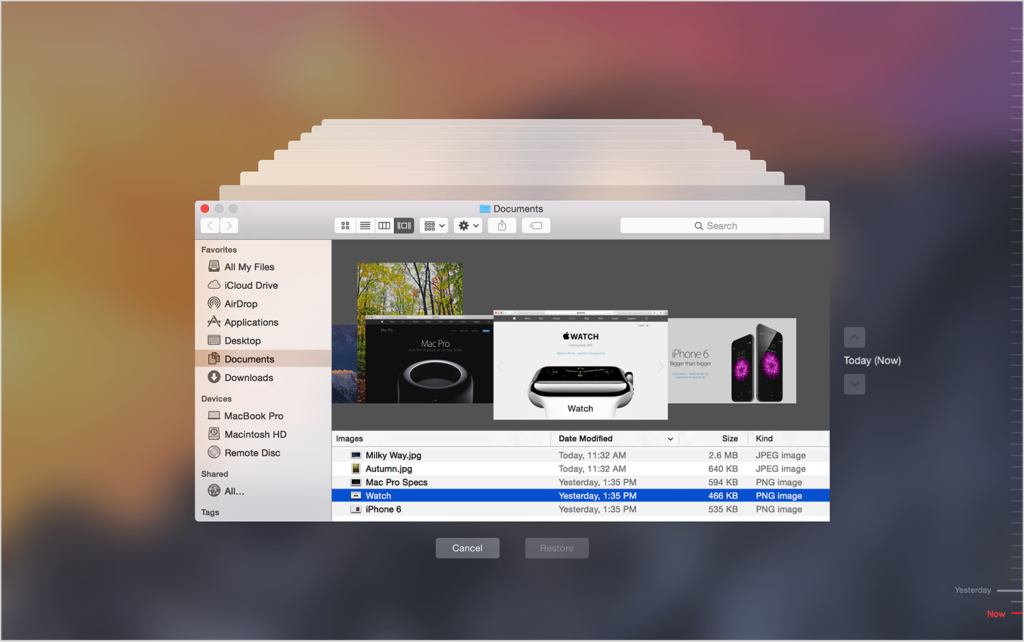 Photo: Time Machine apple.com